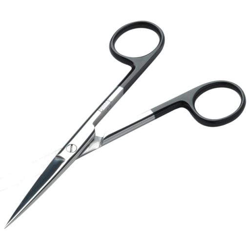 Dressing Scissors U cut BluntSharp Straight 14.5cm min