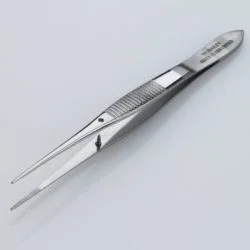 Iris Dissecting Forceps Serrated Straight 11.5cm Product Image min