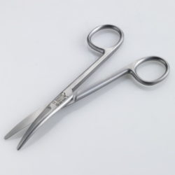 Single Use May Scissors Curved 14cm min