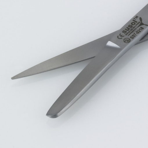 Susol Single Use Dressing Scissors Blunt Sharp 13cm pk10 cutting edge min