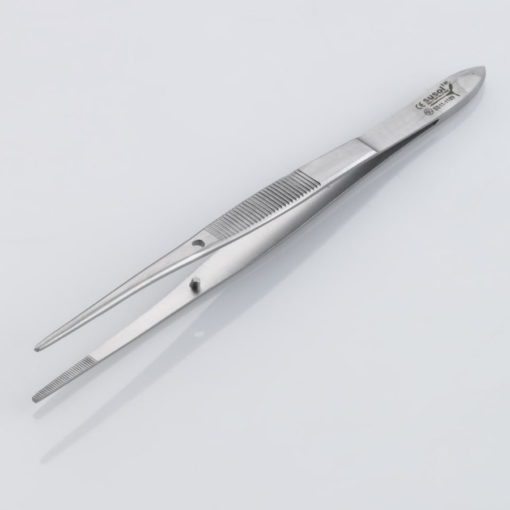 Susol Single Use Iris Dissecting Forceps Serrated Straight 11.5cm pk10 min