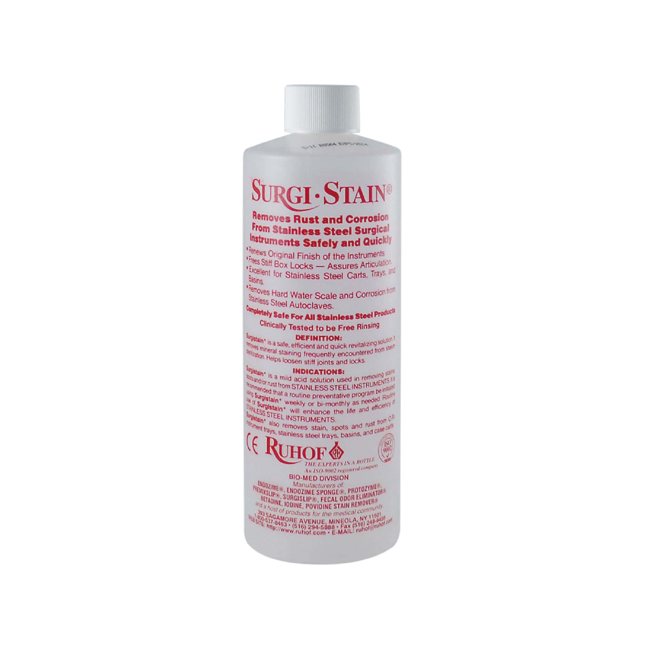 SurgiStain® - Removes Rust, Stains and Spotting - 500ml